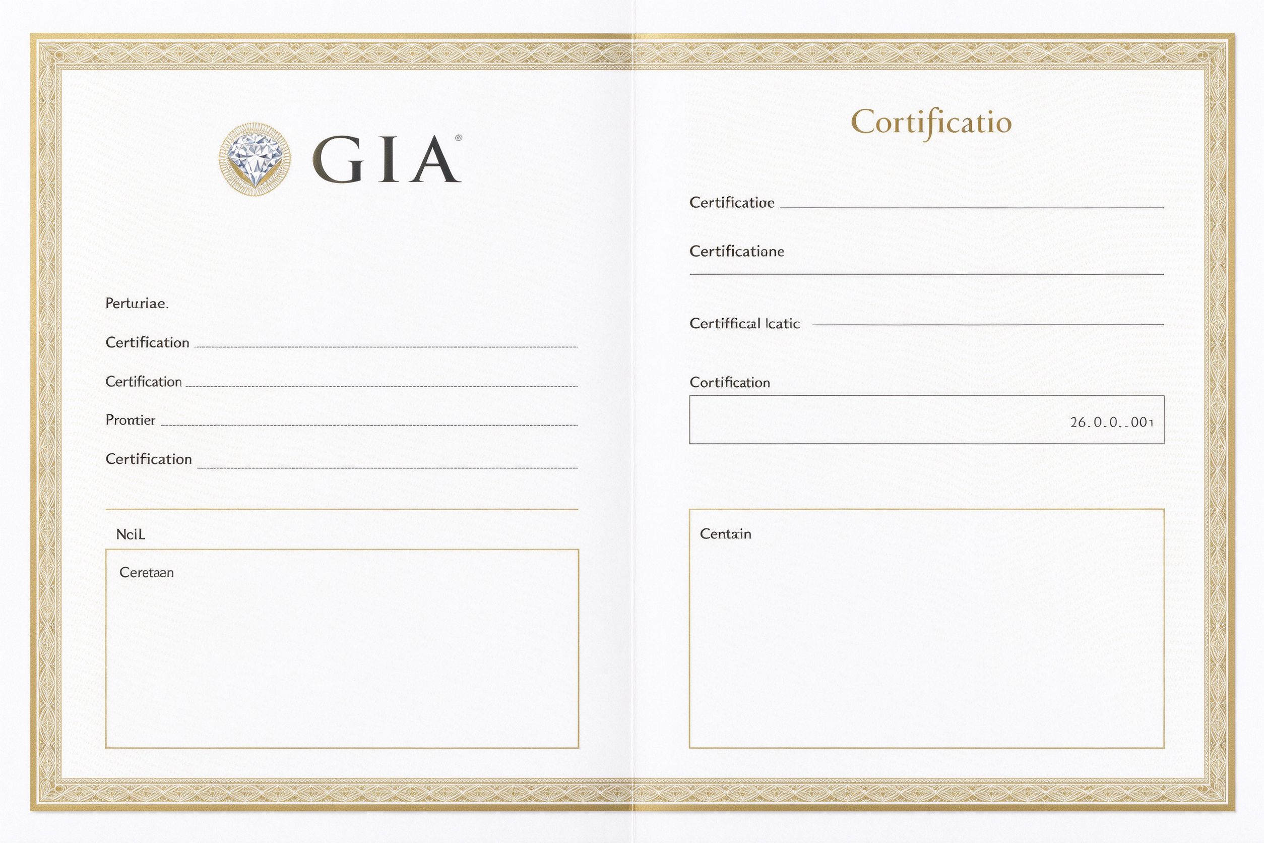 IGI Lab Diamond Certificate